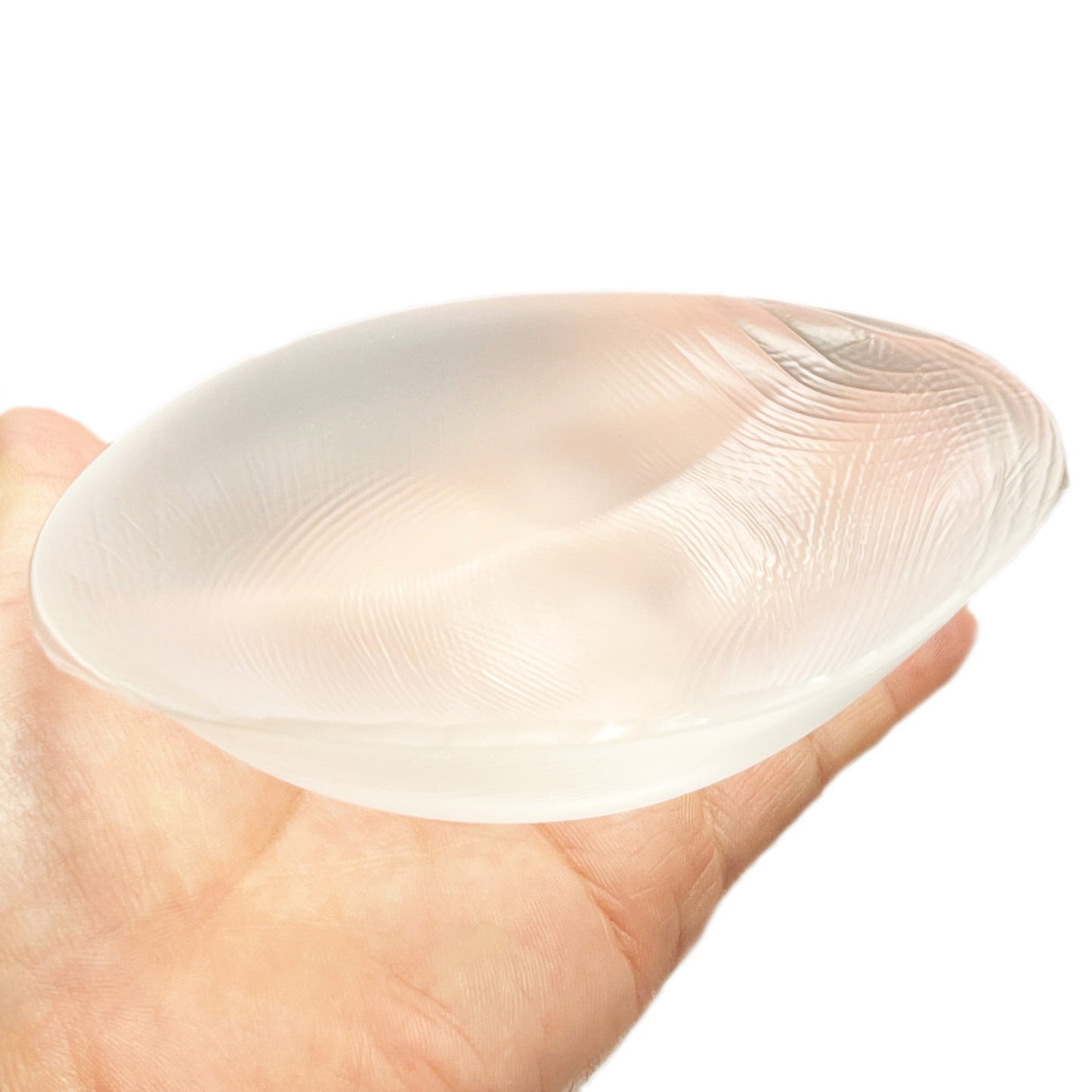 Women's Swimwear Oval Clear Invisible Silicone Push up Women's Bra Insert