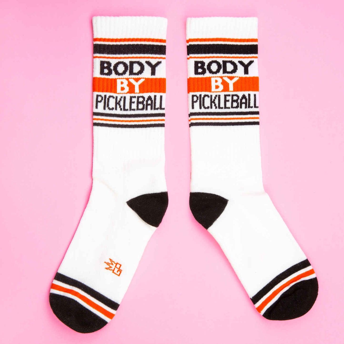 Body by Pickleball, Unisex Gym Crew Socks (Made in the USA)