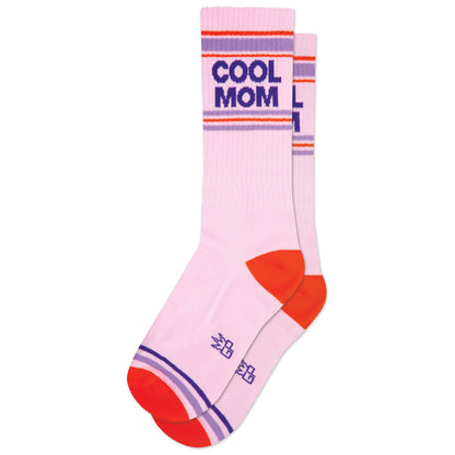 COOL MOM, Unisex Gym Crew Socks (Made in the USA)