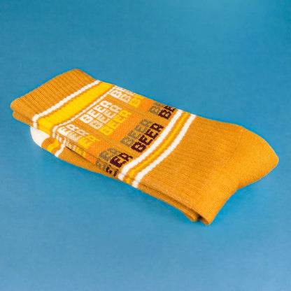 Beer, Unisex Gym Crew Socks (Made in the USA)