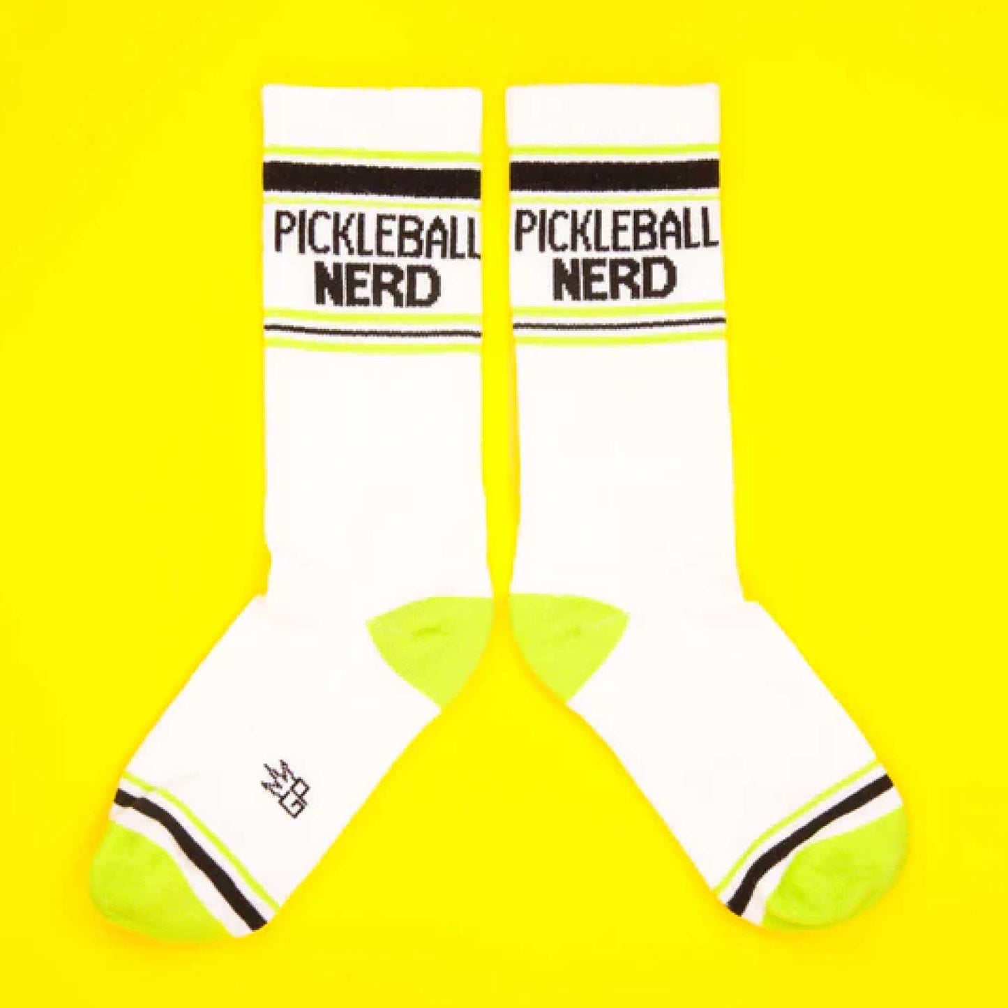 Pickleball Nerd, Unisex Gym Crew Socks (Made in the USA)