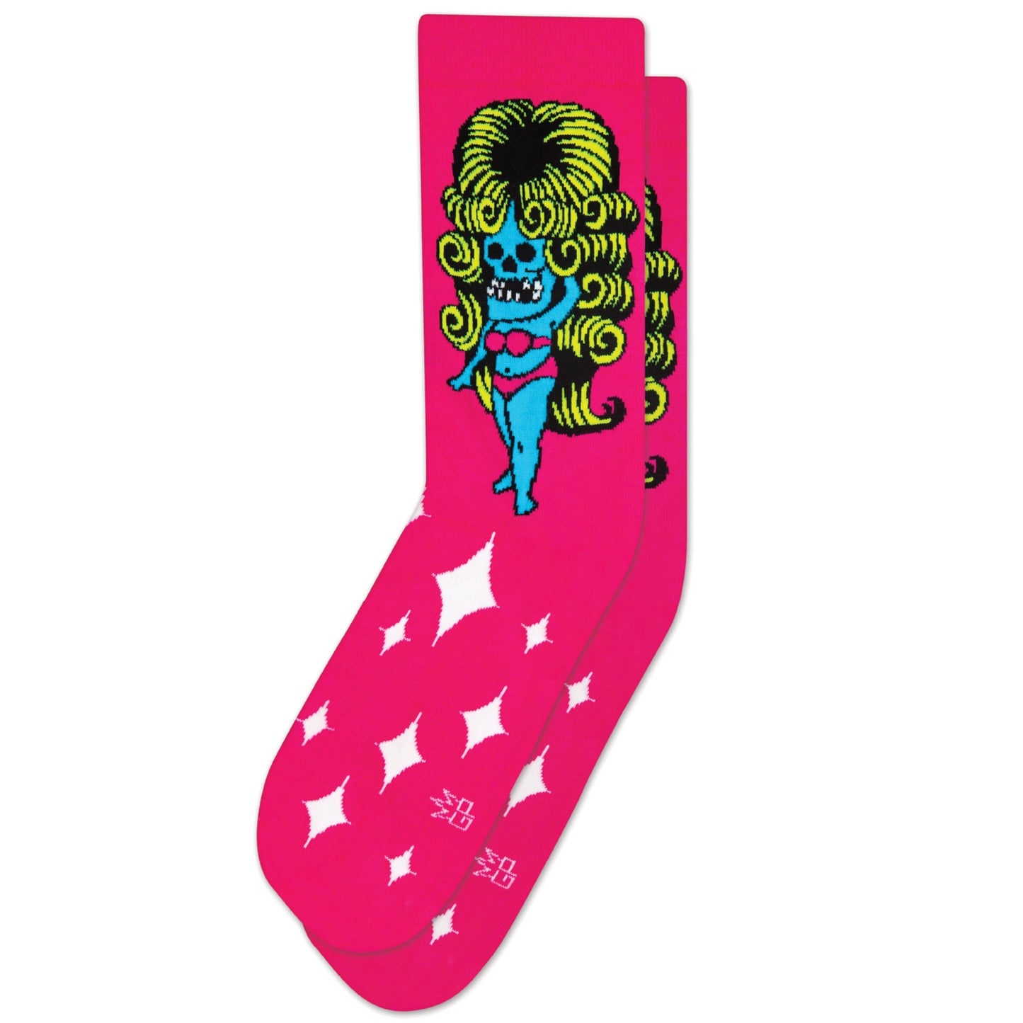 Bikini Beehive, Unisex Gym Crew Socks (Made in the USA)