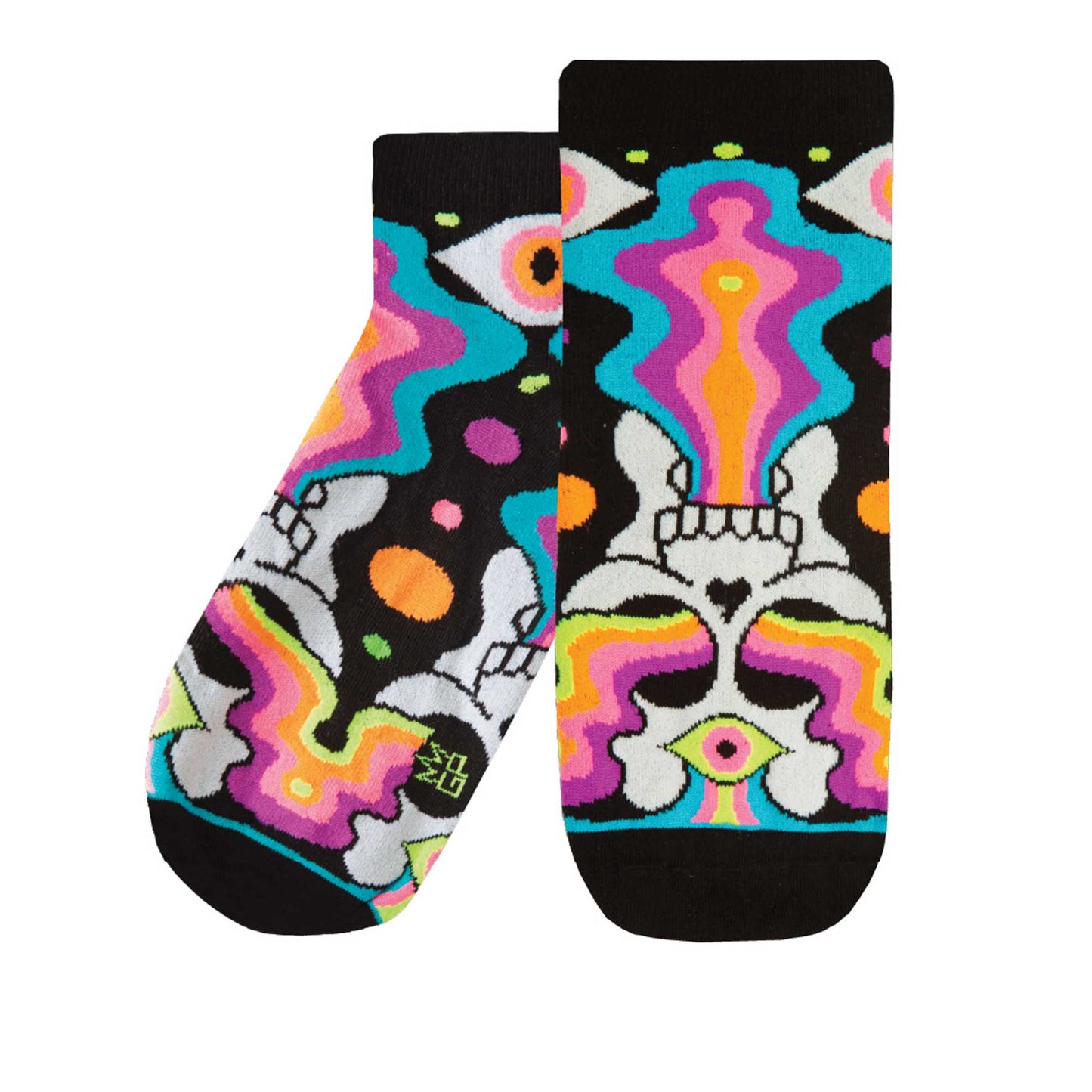 Eye of the Doomed, Unisex Quarter Crew Socks (Made in the USA)