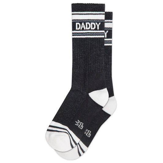 DADDY, Unisex Gym Crew Socks (Made in the USA)