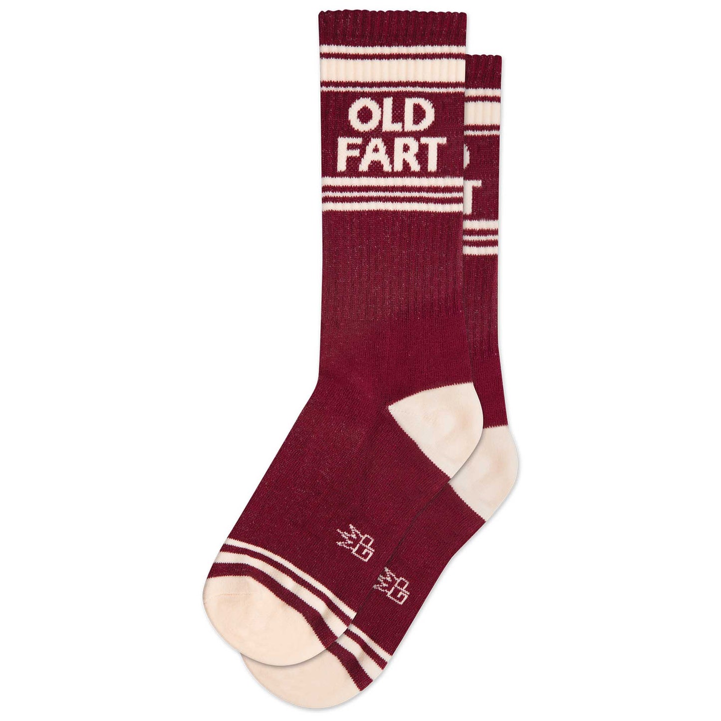 Old Fart, Unisex Gym Crew Socks (Made in the USA)