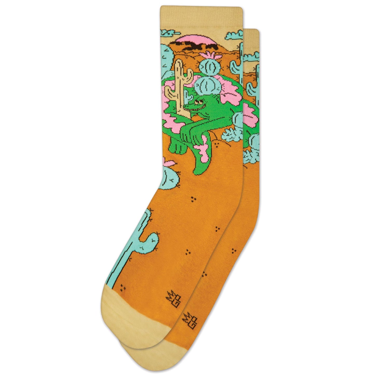 Lazy-Lizard, Unisex Gym Crew Socks (Made in the USA)